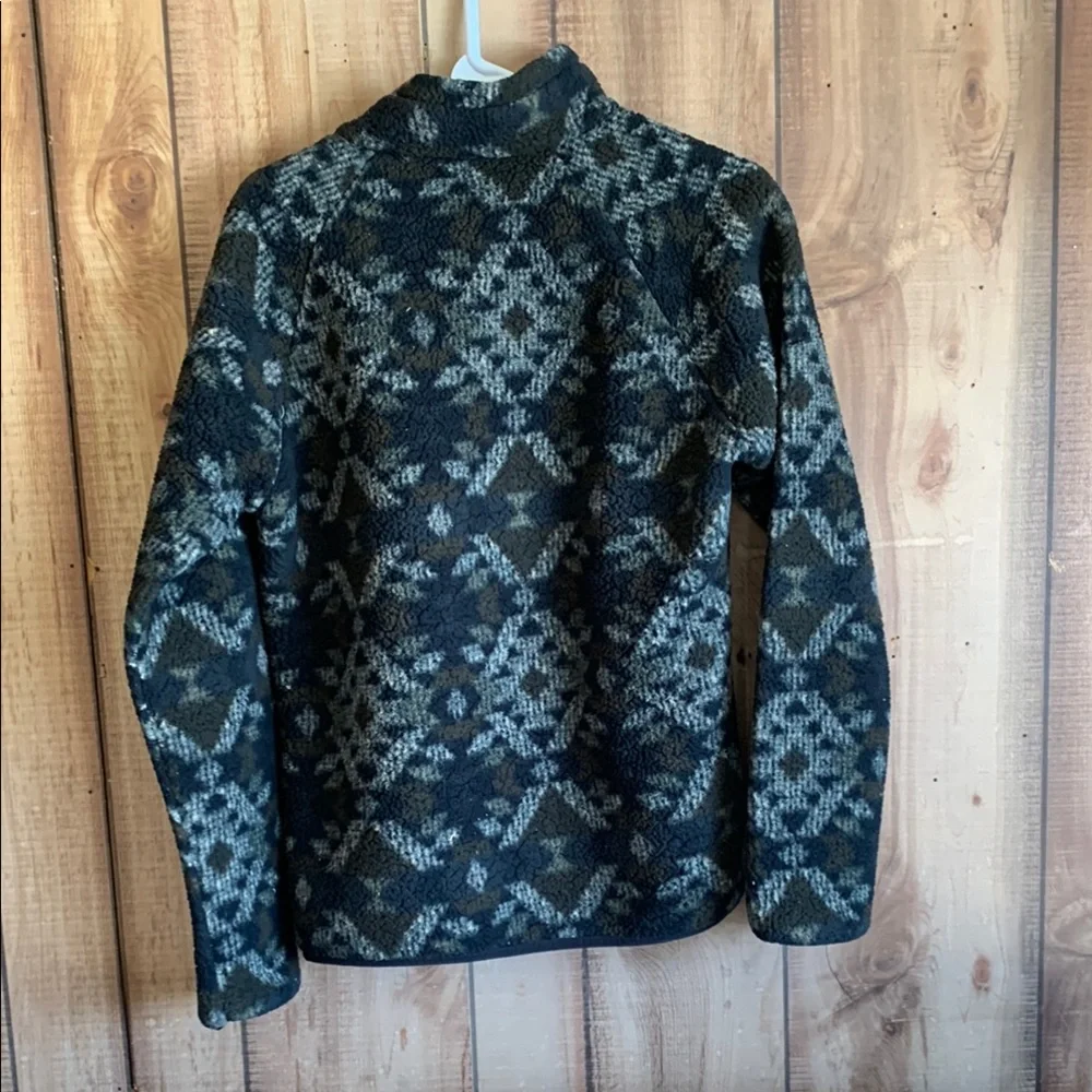 Patterned Fleece Jacket - Picture 3 of 3